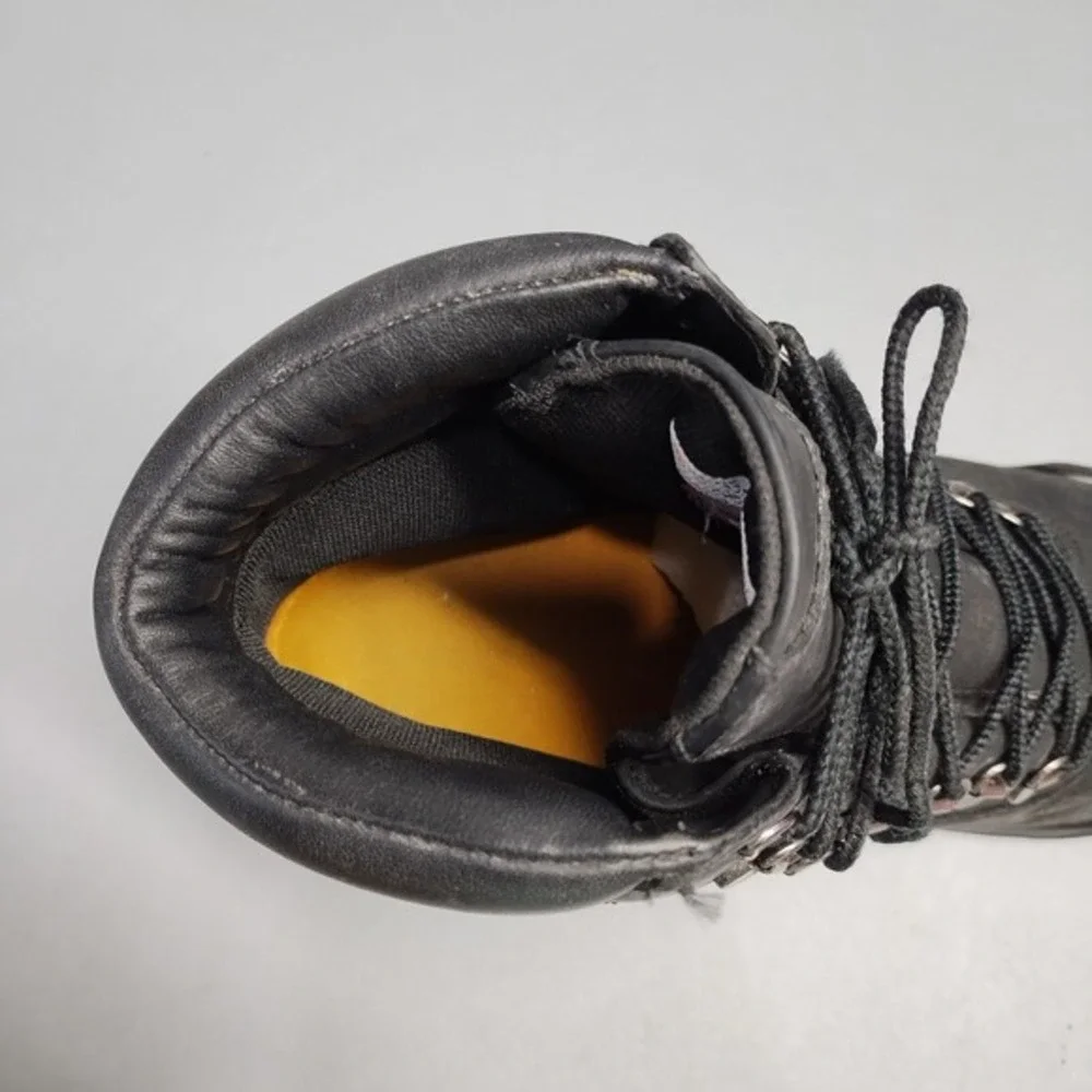 Timberland Field Hiking Boots Mens US Size 10‎ Black Waterproof Workwear Lace Up